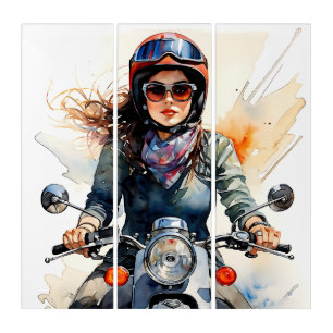 “Zephyra”  “Vento Dolce” – Sweet Wind   Triptych