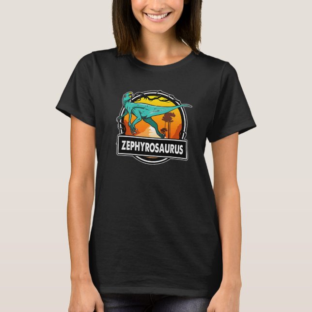 Zephyrosaurus Dinosaur Prehistoric Dinosaurs T-Shirt (Front)