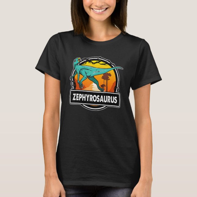Zephyrosaurus Dinosaur Prehistoric Dinosaurs   T-Shirt (Front)