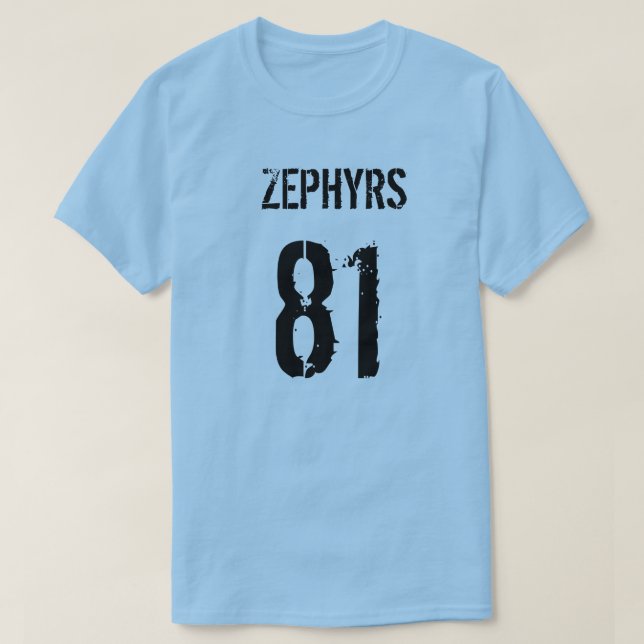 "Zephyrs 81" T-Shirt (Design Front)