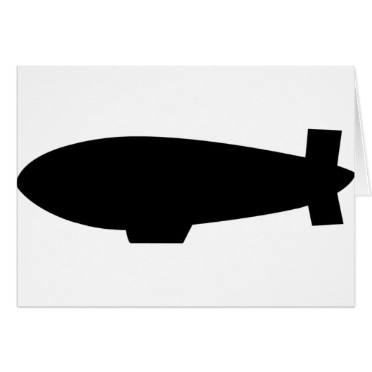 zeppelin airship icon cards (Front Horizontal)