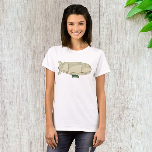 Zeppelin Flying Transport T_Shirt