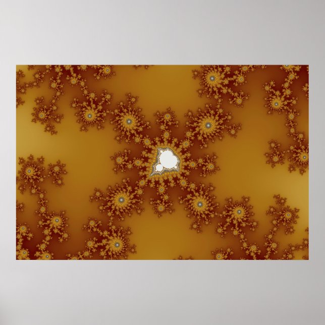 Zeppelin - Fractal Art Poster (Front)