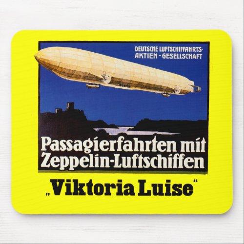 Zeppelin Viktoria Luise Mouse Pad