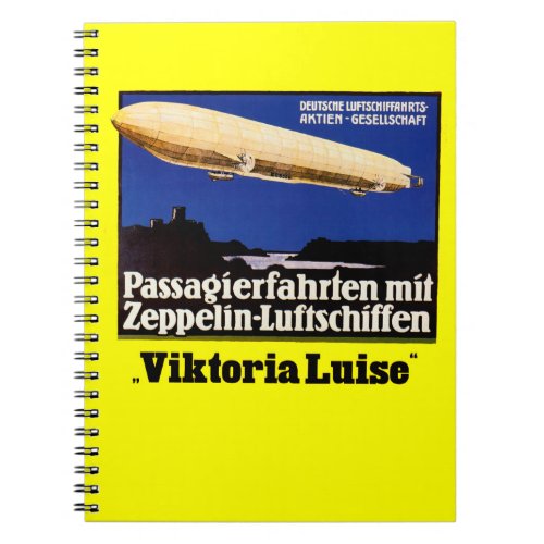 Zeppelin Viktoria Luise Notebook