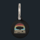 Zeppelin Vintage Retro Zeppelin Shirt Dirigible Pet ID Tag<br><div class="desc">This Vintage Retro Zeppelin Dirigible Tee for men, women and kids be a funny present for parents, kids and friends because anyone loves hindenburg, pilot, steampunk, or history enthusiast with this vintage retro Tee.</div>