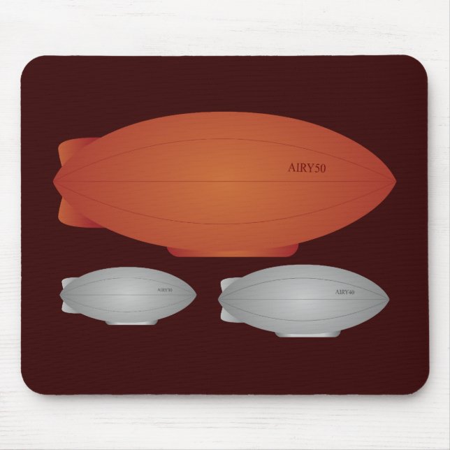 Zeppelins Mouse Pad (Front)