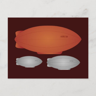 Zeppelins Postcard