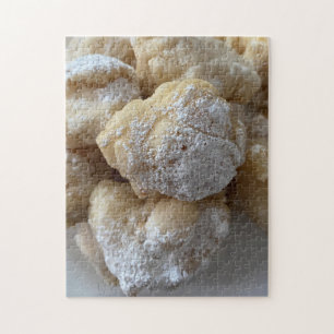 Zeppole Fried Donut Dough Sugar Dessert Jigsaw Puzzle