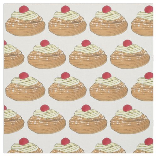 ZEPPOLE Italian Fried Dough Pastry Bakery Foodie Fabric