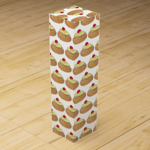 Zeppole Italian Fried Pastry Bakery Pasticceria Wine Box