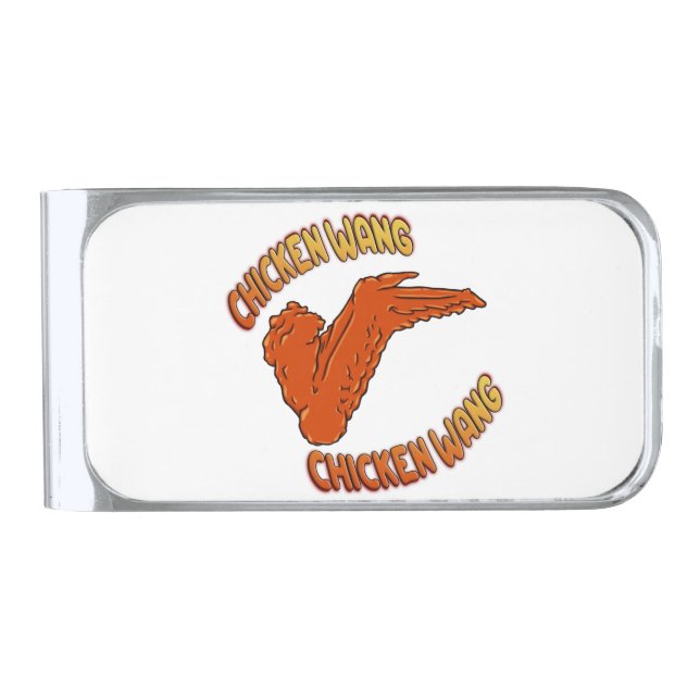 Zer0's Chicken Wing Money Clip (Front)