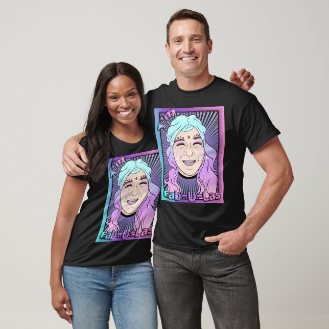 Zer0's Fab-U-Las Basic Dark T-Shirt (Unisex)