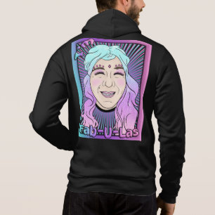 Zer0's Fab-U-Las Mens Bella+Canvas Full-Zip Hoodie
