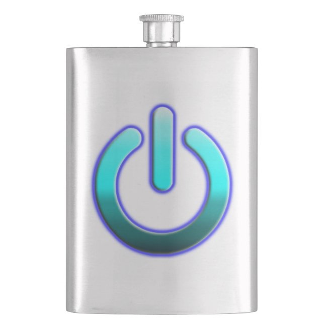 Zer0's Power Classic Flask (Front)