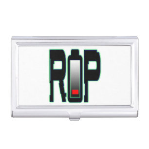 Zer0's RIP Battery Business Card Holder