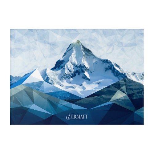 Zermatt Acrylic Print