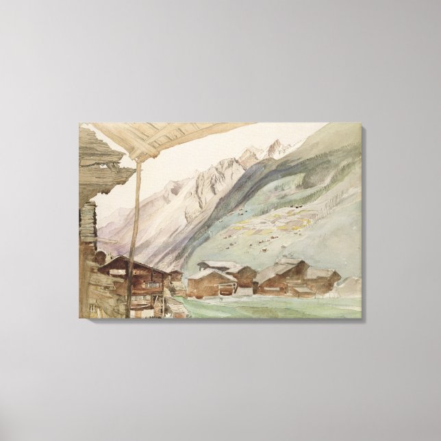 Zermatt Canvas Print (Front)