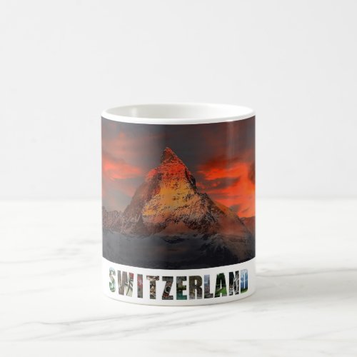 Zermatt Matterhorn Switzerland Swiss Alps Sunset Coffee Mug
