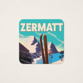 Zermatt Ski vacation poster (Front)