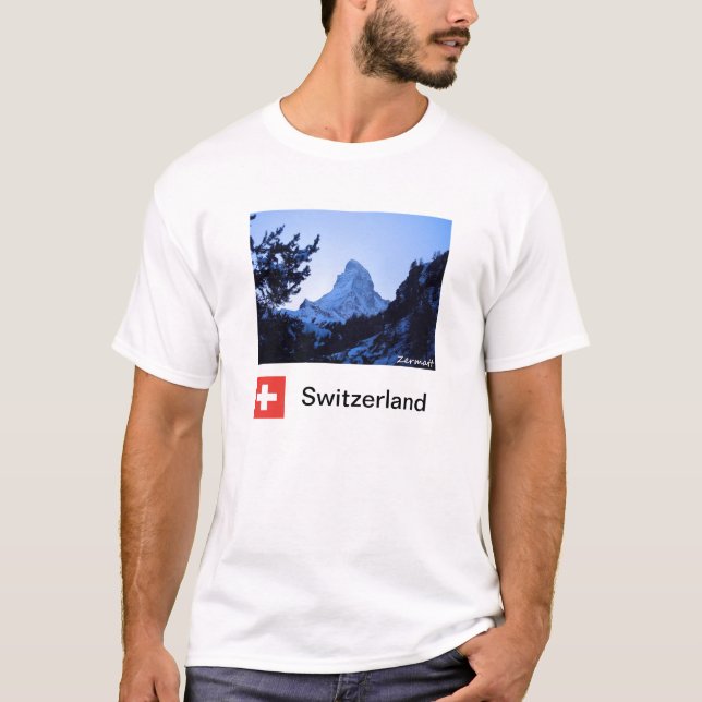 Zermatt souvenir T Shirt (Front)