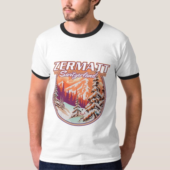 Zermatt switzerland logo T-Shirt (Front)