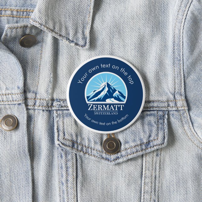 Zermatt Switzerland ski vacation  Button (Creator Uploaded)