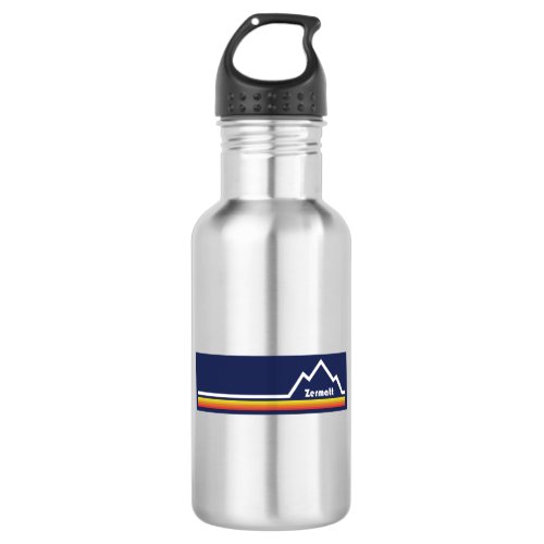 Zermatt Switzerland Stainless Steel Water Bottle