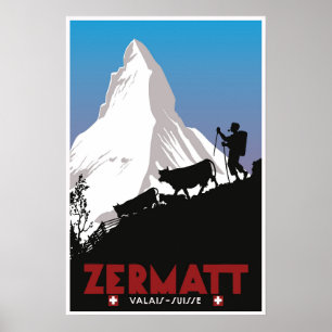 Zermatt,Valais,Suisse, Poster
