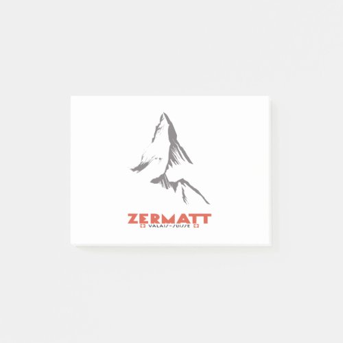 Zermatt Valais Switzerland Post_it Notes