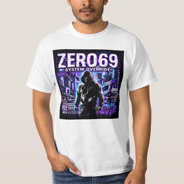 ZERO69 System Failure – Urban Warfare T-Shirt (Front)