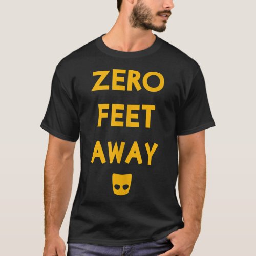 Zero 0 Feet Away Funny Gay Cruising Tank Top576pn