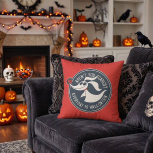 Zero Aren't You Scared? Throw Pillow