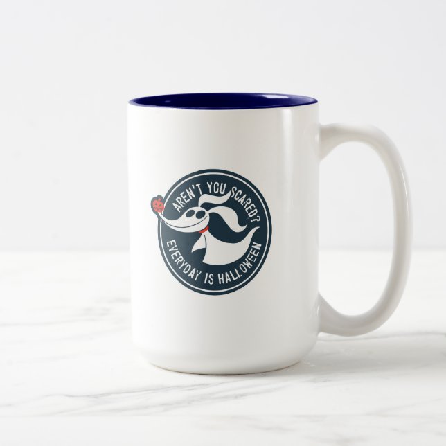 Zero | Aren't You Scared? Two-Tone Coffee Mug (Right)
