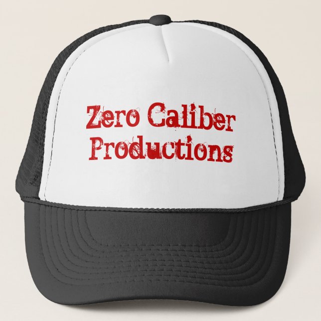 Zero Caliber Productions Trucker Hat (Front)