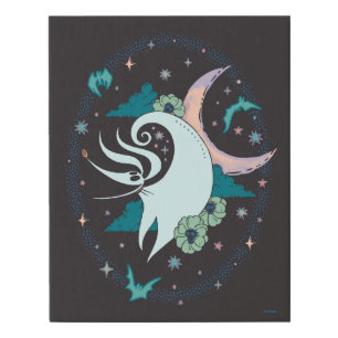 Zero Celestial Tarot Graphic Faux Canvas Print