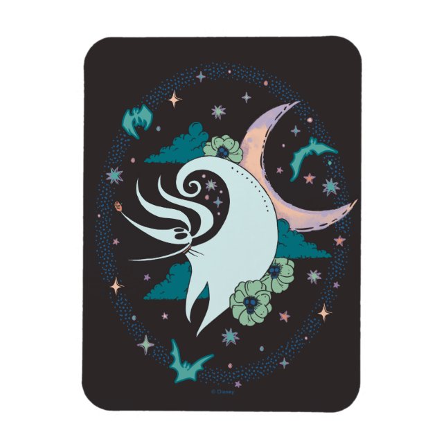Zero Celestial Tarot Graphic Magnet (Vertical)