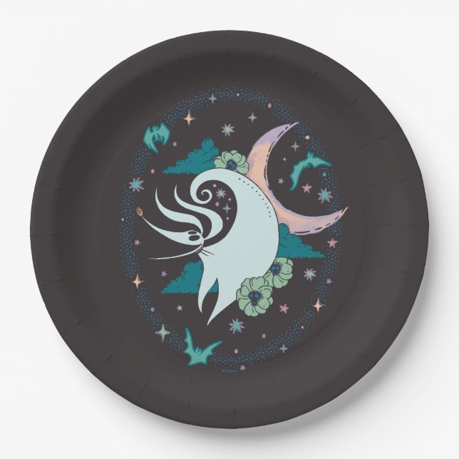 Zero Celestial Tarot Graphic Paper Plates (Front)