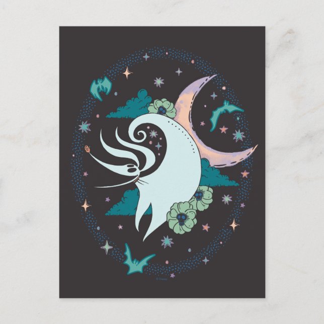 Zero Celestial Tarot Graphic Postcard (Front)