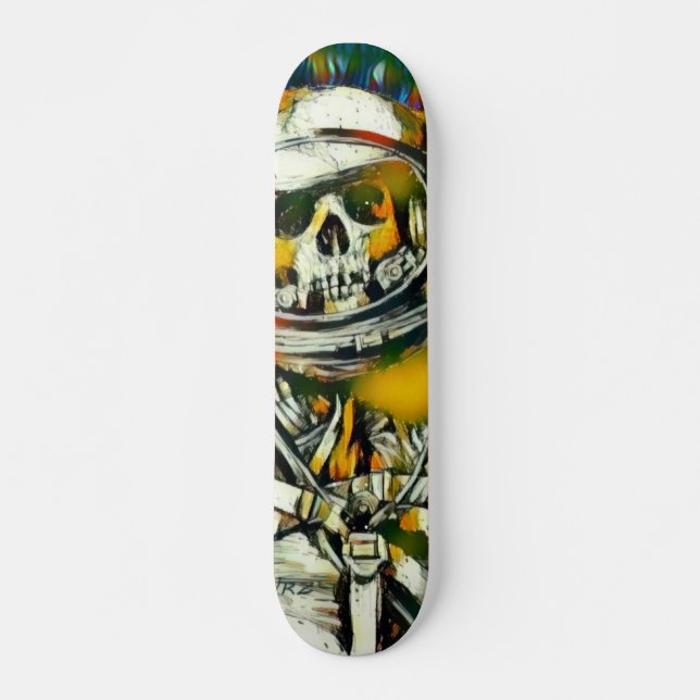 Zero Dead Man Element Custom Chrome Pro Park Board (Front)