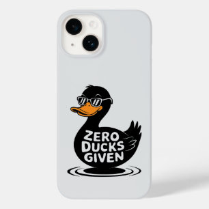 Zero Ducks Given - Funny Cool Duck Design Case-Mate iPhone 14 Case