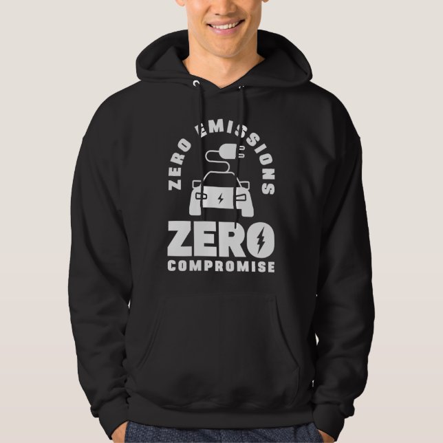 Zero Emissions Zero Compromise Battery Electric Ve Hoodie (Front)