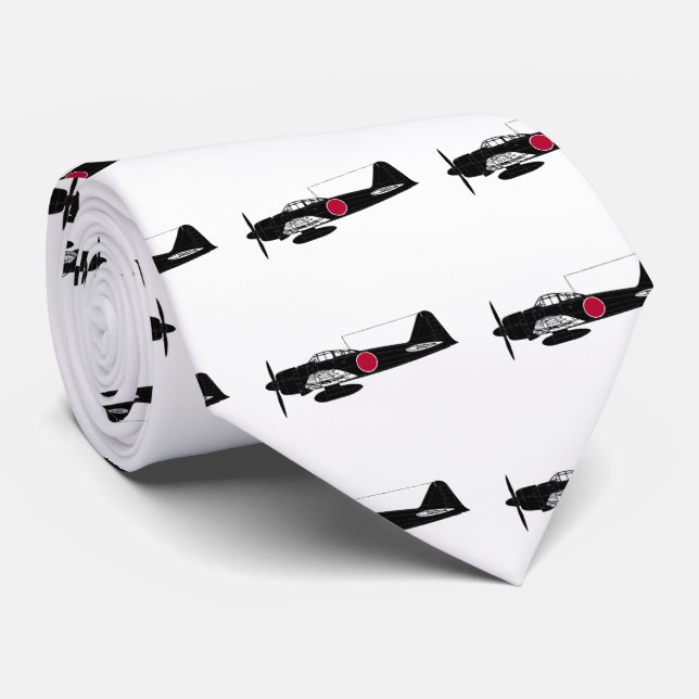 “ Zero Fighter ” Neck Tie (Rolled)