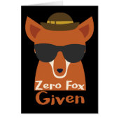 Zero Fox Given Cards (Front)