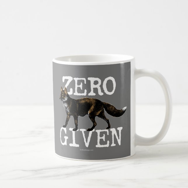 Zero (Fox) Given Coffee Mug (Right)