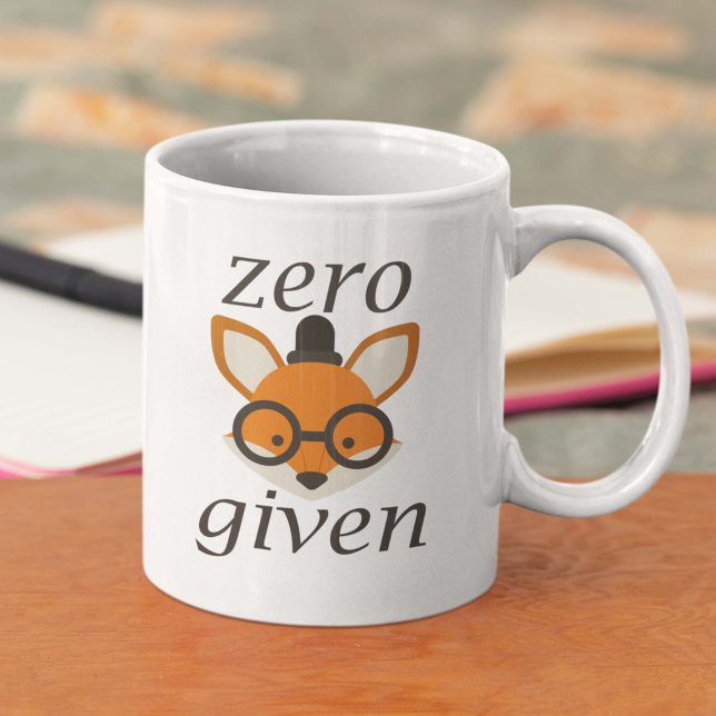 Zero Fox Given Coffee Mug (Zero Fox Given Mug)