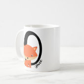 Zero Fox Given - cute sarcastic red fox Coffee Mug (Front Left)