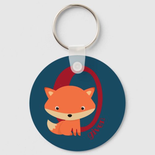 Zero Fox Given _ cute sarcastic red fox Keychain