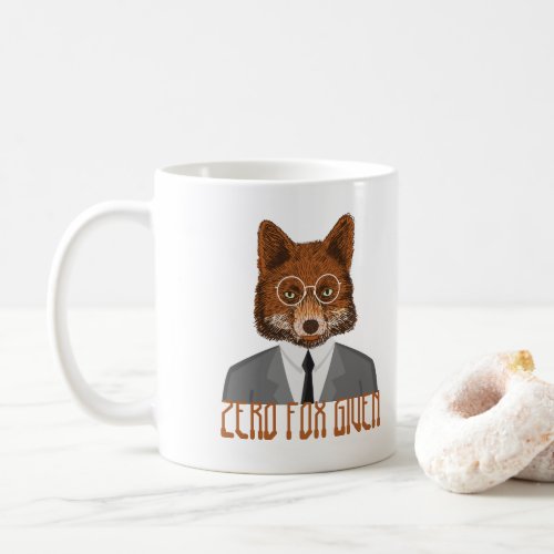 Zero Fox Given Humor Coffee Mug