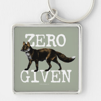 Zero (Fox) Given Keychain